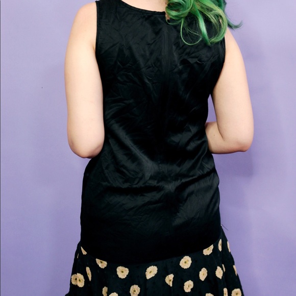 Vintage 90s Drop Waist Dress - Picture 3 of 3